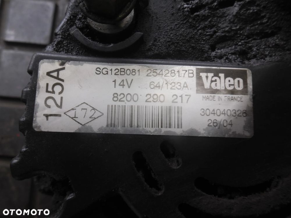 ALTERNATOR RENAULT MEGANE II 1.9 dCi 120 - F9Q 8200290217 - 3