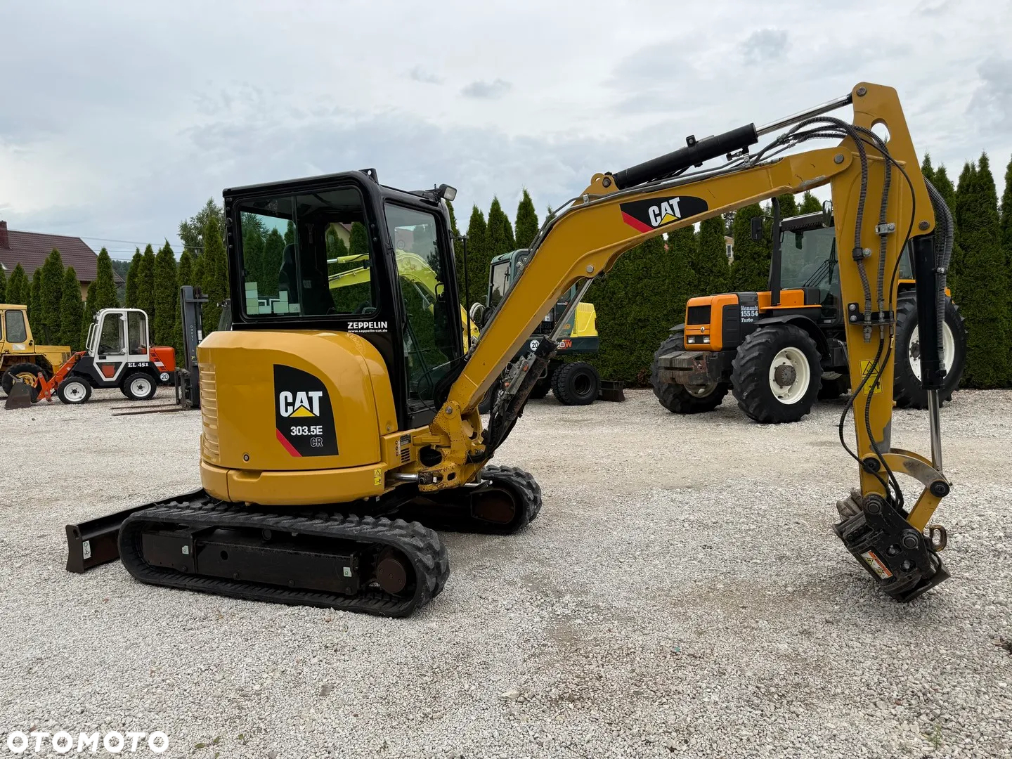 Caterpillar CAT 303.5 E CR / POWERTILT / 2014 ROK / PIĘKNA / Z NIEMIEC / ORYGINAŁ / 303.5ECR 301 302 303 304 305 302.7 - 8