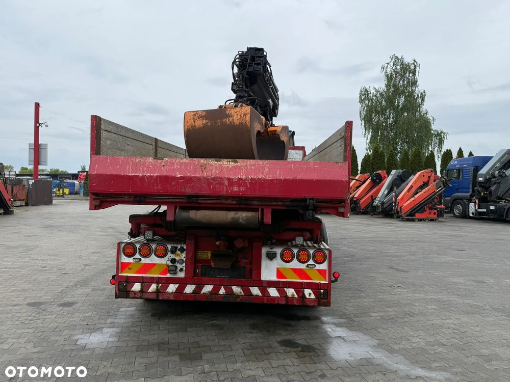 Volvo FM500 8x4 triadem wywrotka HDS HIAB 288-5 HiPro - 6