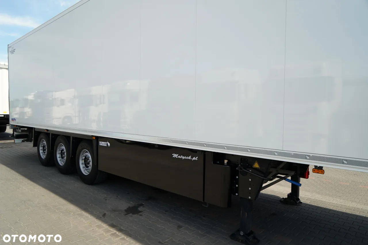 Schmitz Cargobull CHŁODNIA / CARRIER VECTOR 1550 / DOPPELSTOCK / OŚ PODNOSZONA / KOSZ NA PALETY / 2022 ROK - 9