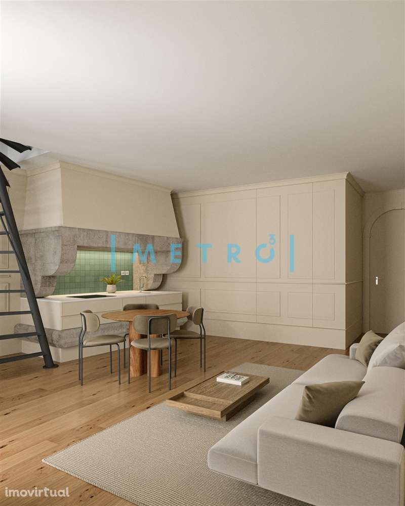 Apartamento T1 DUPLEX Venda em Cedofeita, Santo Ildefonso, Sé, Miragai - Grande imagem: 2/7