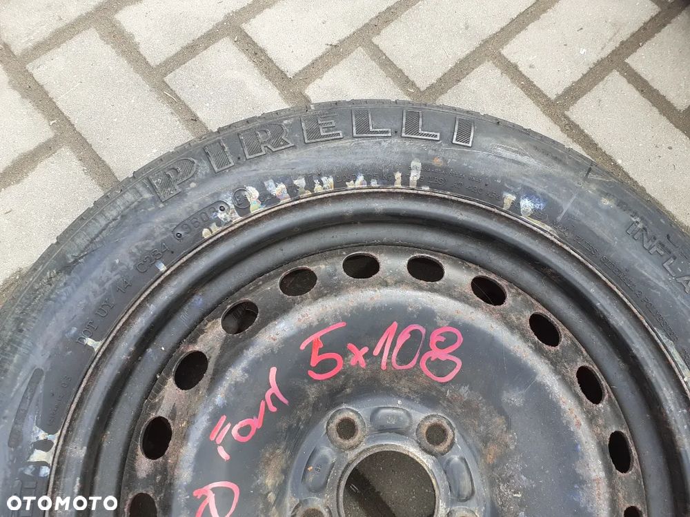 # DOJAZDÓWKA KOŁO DOJAZDOWE ZAPAS ZAPASÓWKA FORD 5X108 - 2