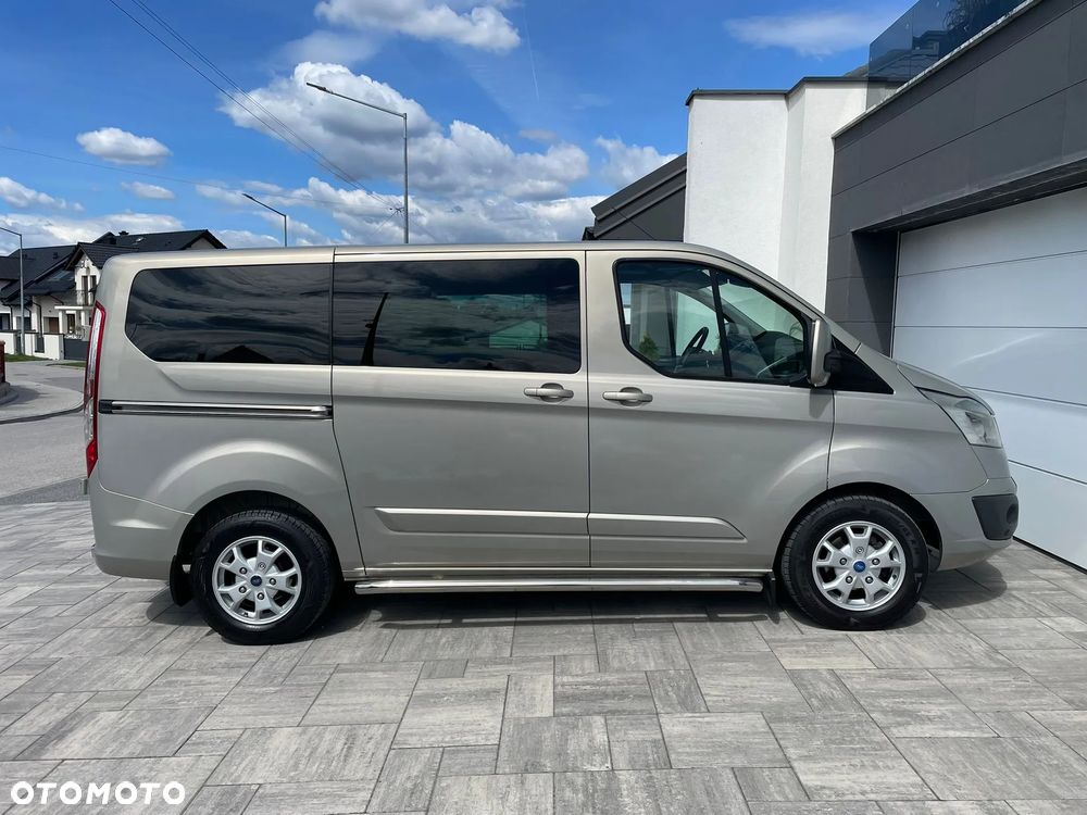 Ford TRANSIT CUSTOM Klima Navi Kamera Grzane Fotele 2xDrzwi Boczne Skóry Dubel Kabina Tempomat 2xPdc Rury - 4