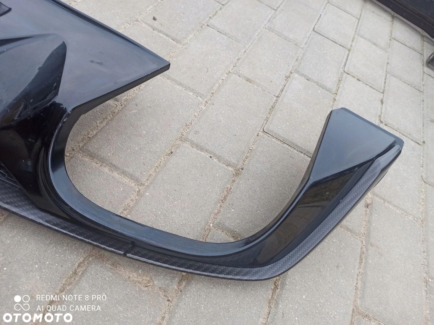 DYFUZOR SPOJLER ZDERZAKA TYŁ AUDI A5 S5 B9 CARBON - 4