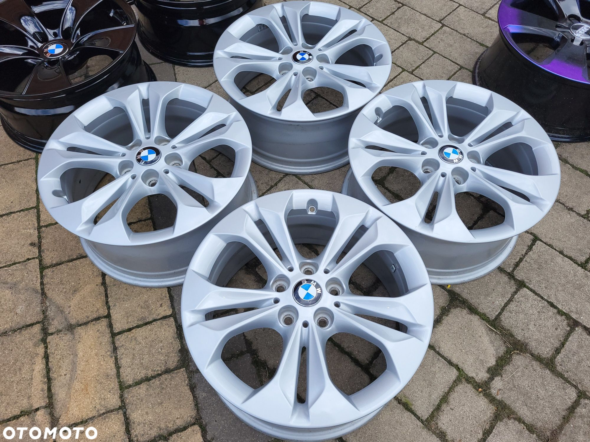 Alufelgi oryginal BMW X1 X2 F39 F48 5x112 7,5Jx17 is52 oryg lakier - 7
