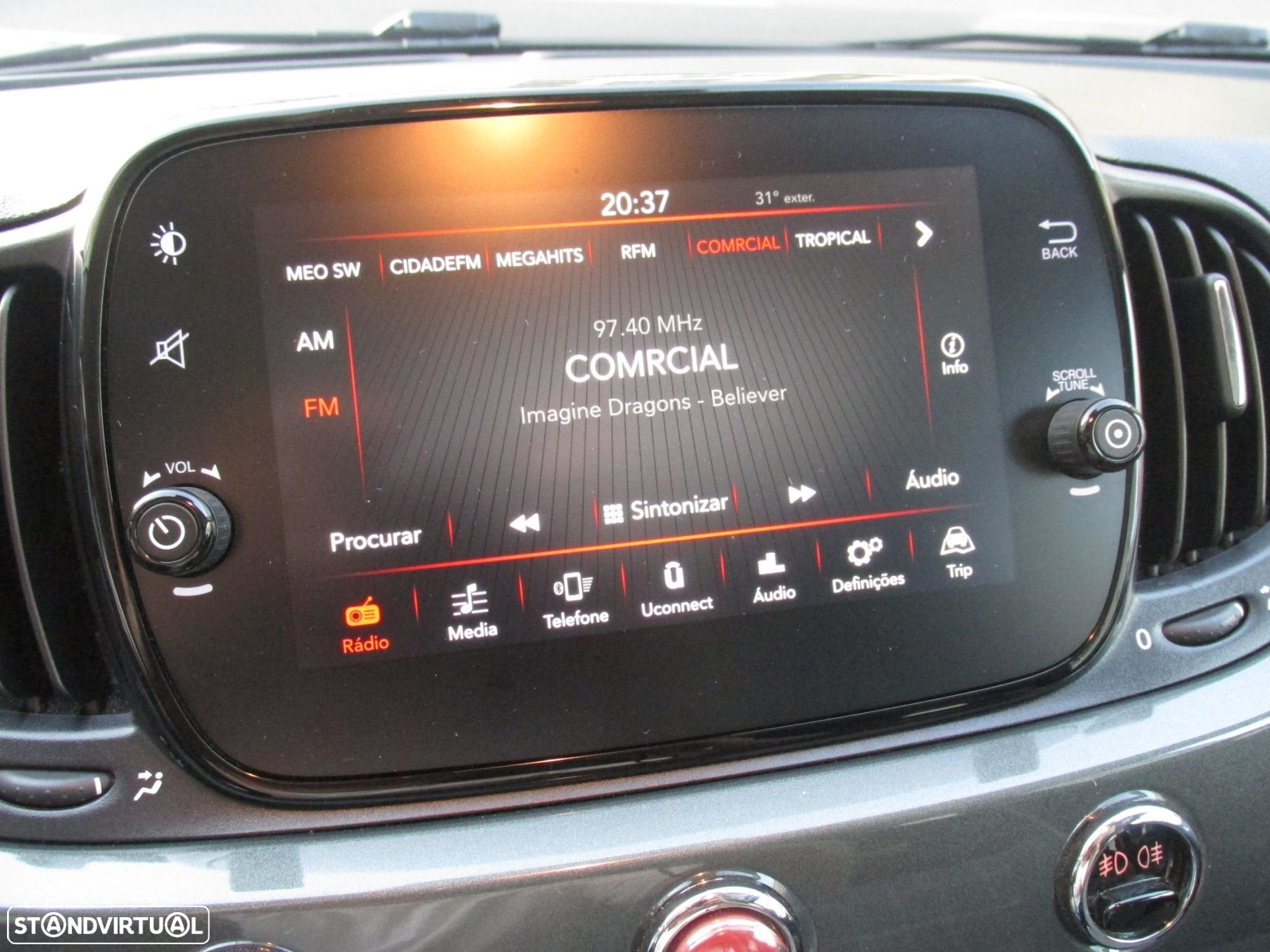 Fiat 500 1.2 Lounge S&S - 27