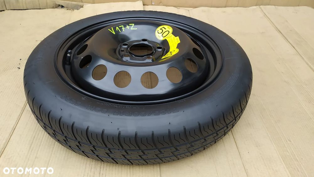 Orginał Koło dojazdowe 17 5x108  Volvo S60 V60  S80 V70  + zestaw szybka wysyłka - 4