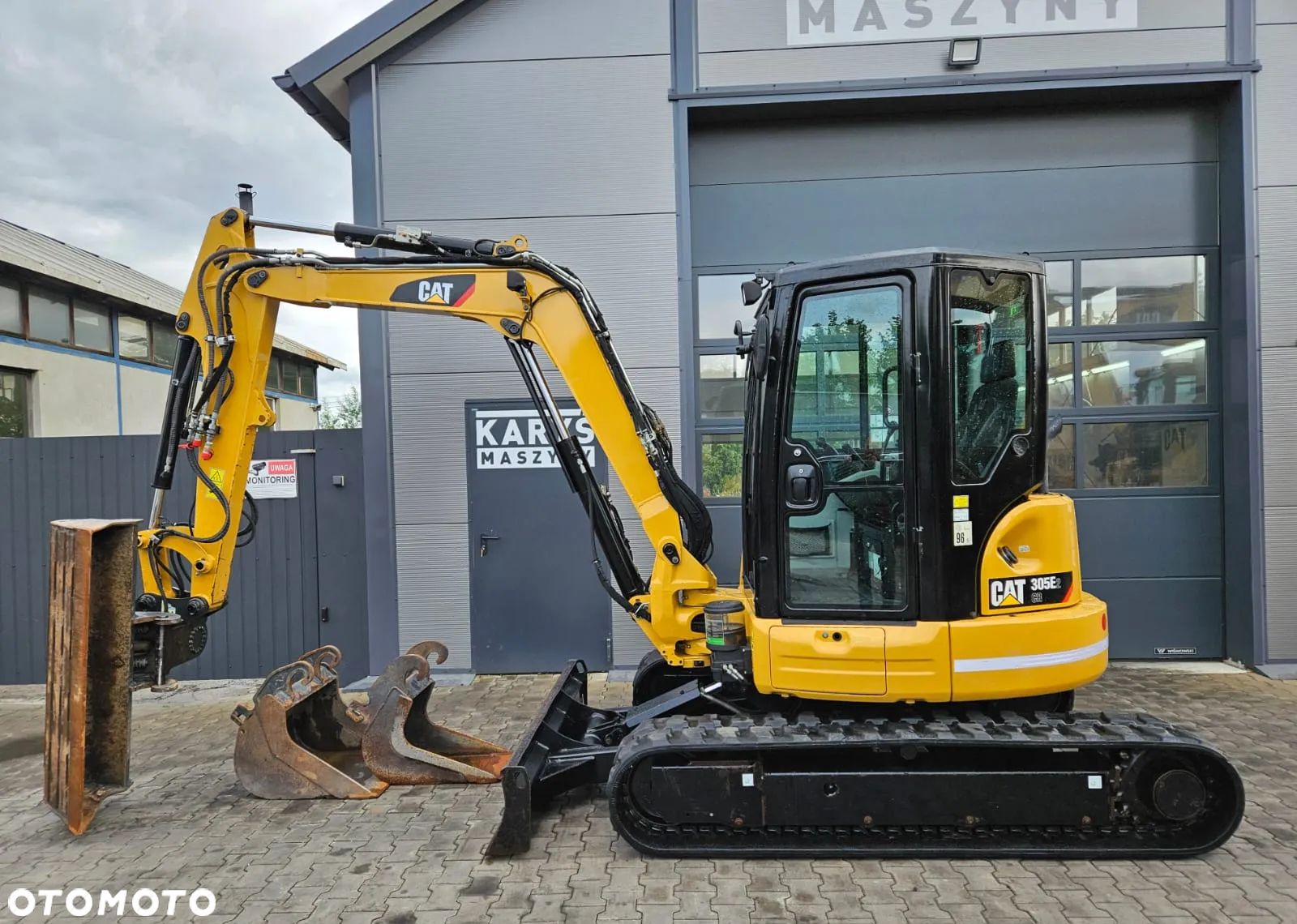 Caterpillar MINIKOPARKA CAT CATERPILLAR 305E2 305E 305 304 306 2018R ROTOTILT - 1