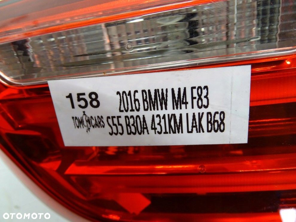 BMW 4 F32 F33 LED PRAWA TYLNA LAMPA KLAPA ORYGINAŁ - 5