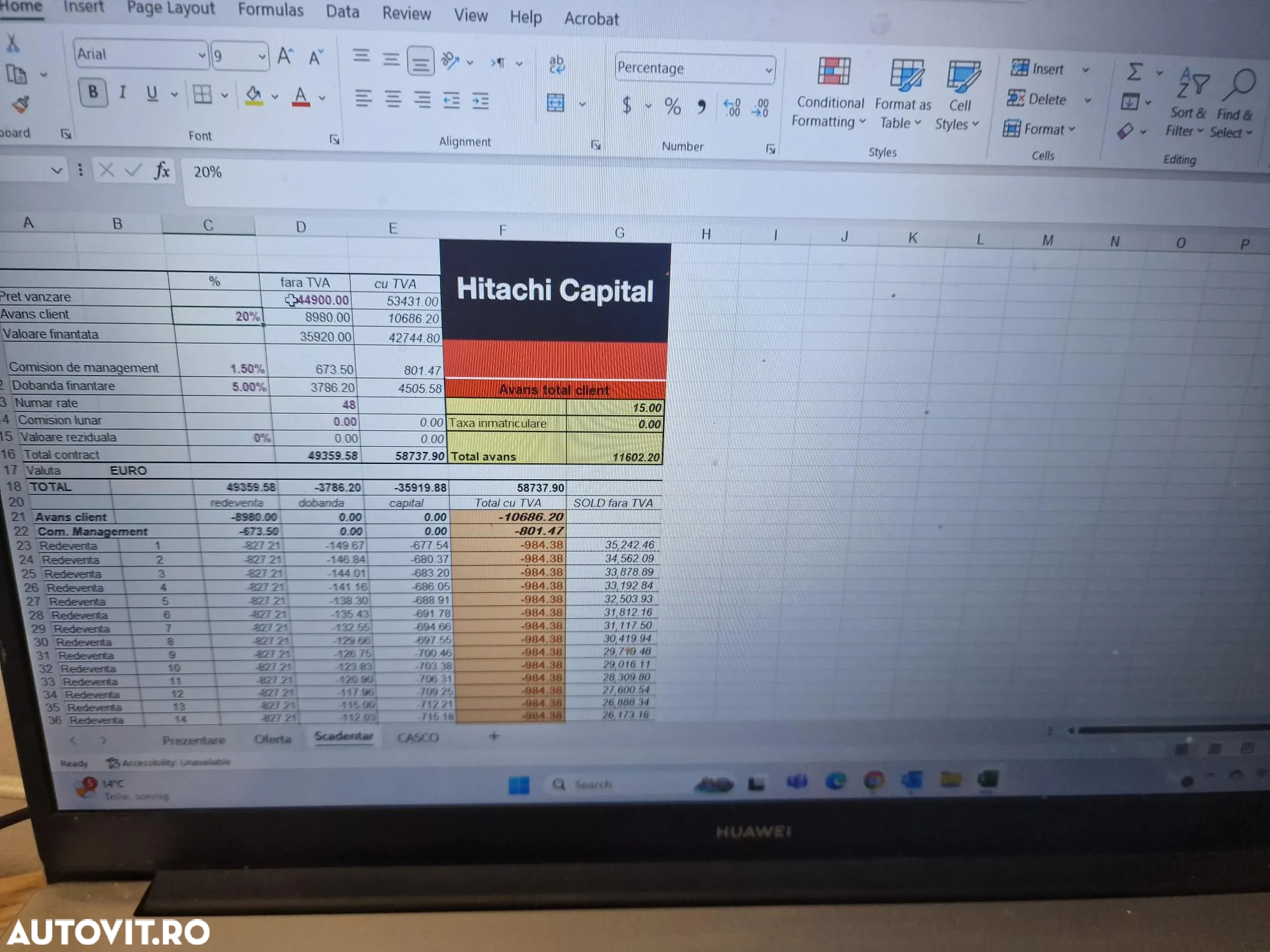 Hitachi ZX48, 5 TONE, 2023, 826h, CUPA NOUA,  44900 EUR+Tva, inst picon, senile 90% ok, computer de bord, produs in JAPONIA, CA SI NOU, posibilitate lkeasing 4 ani-PROMOTIE 44900 EUR+Tva - 29