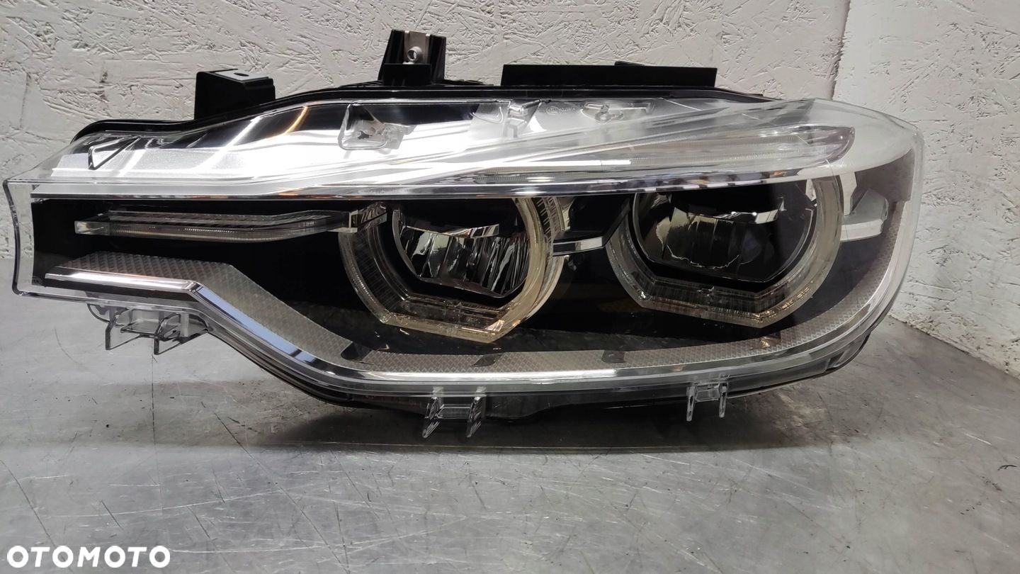 BMW 3 LCI F30 LAMPA PRZEDNIA LEWA ADVANCED LED EU NOWA LIFT - 2