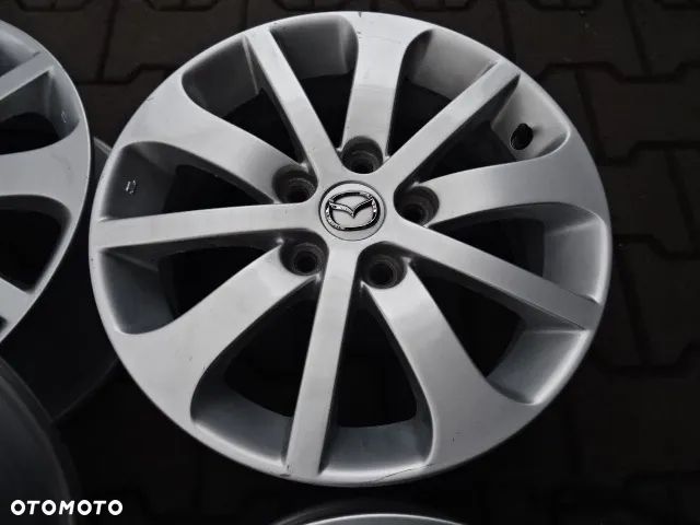 5x114,3 6,5Jx16 ET52,2 MAZDA Oryginalne felgi 16 - 5