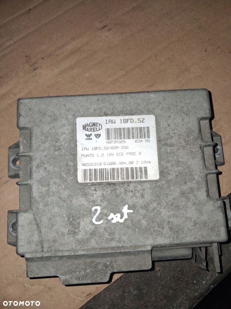 Komputer sterownik silnika Fiat Punto 1.2 16v 46531218 - 1