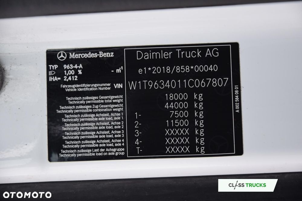 Mercedes-Benz Actros51845BigSpaceMirrorCam - 17