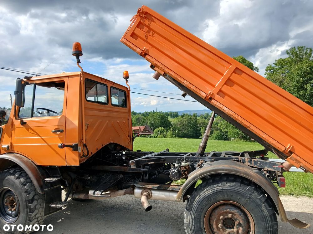 Mercedes-Benz Unimog 1450 4x4 Czołownica Ciagnik rolniczy - 8