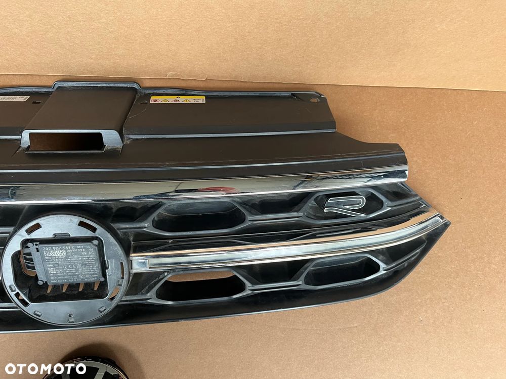 GRILL VW T-ROC LIFT RLine LED 2GA853653H ATRAPA ZDERZAKA RADAR 2Q0907561C - 5