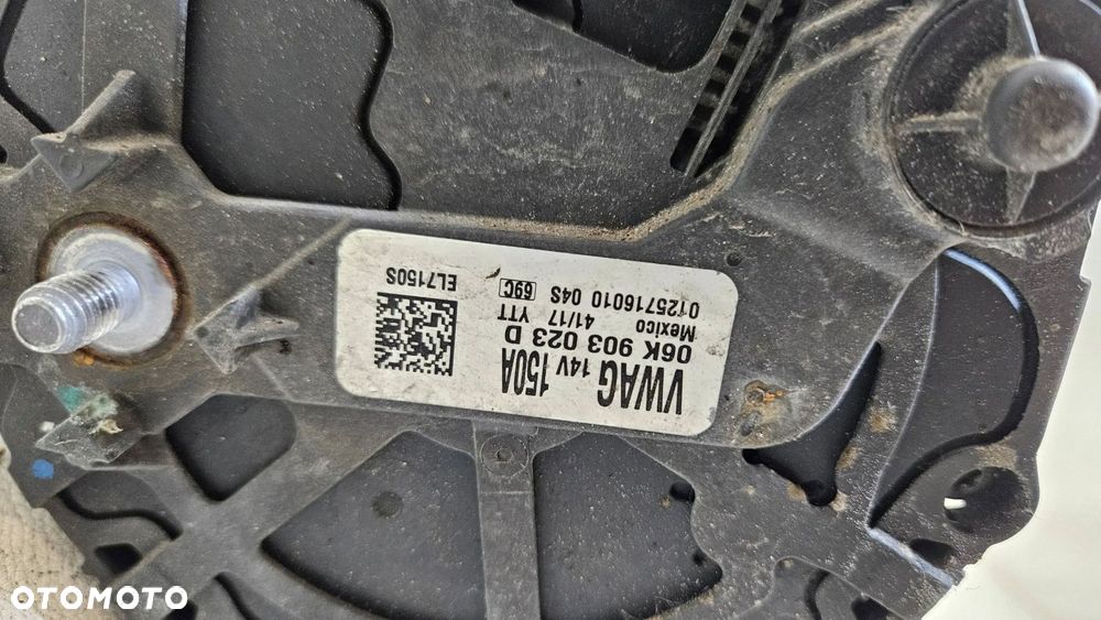 alternator vw volkswagen tiguan ii 2.0tfsi allspace 06k903023d - 5