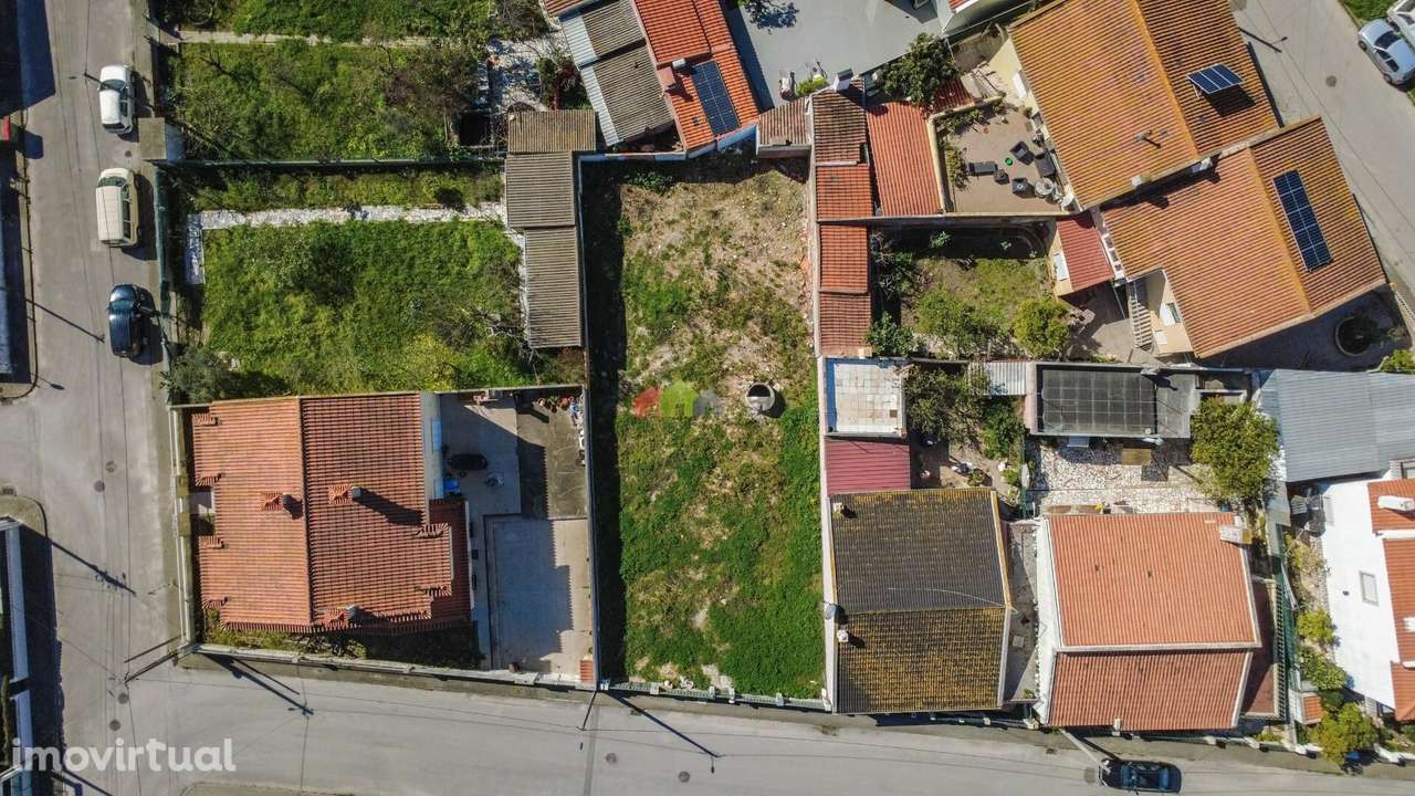 Terreno de  448m2 c/ projeto aprovado - Santo António da Charneca - Grande imagem: 4/18