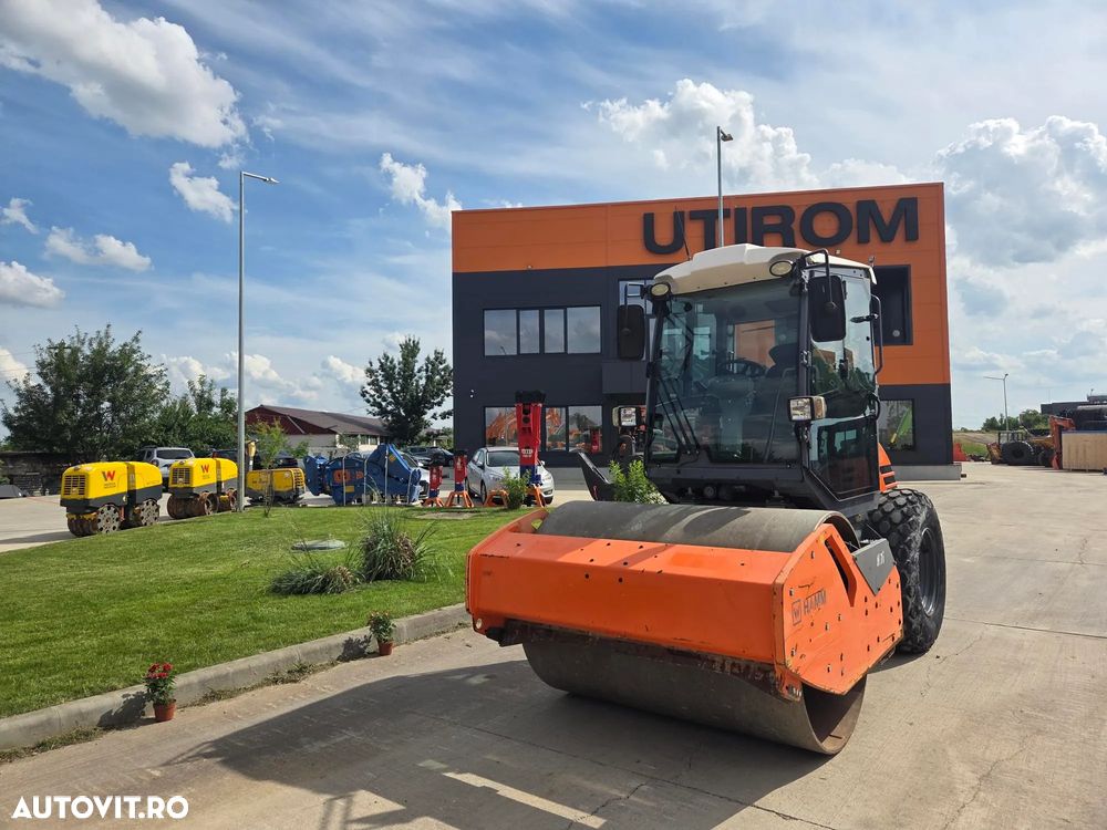 Hamm H7i, 7 tone, 2018, 1.400h, latime tambur 1,35m, Certificat CE, produs in Germania, motor Kubota 75CP, anvelope 90% ok, aer conditionat, posibilitate leasing 3 ani, STARE CA NOU, PROMOTIE -48.900 EUR+Tva - 10