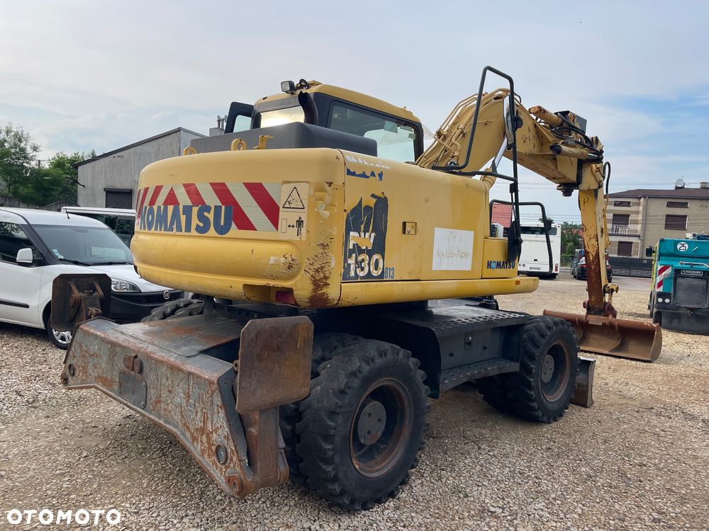 Komatsu Pw 130-7K koparka Kołowa obrotowa CAT JCB CASE LIEBHERR - 9