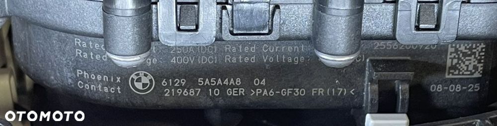 BMW iX1 U11 BEV GNIAZDO ŁADOWANIA CCS2 KABEL HV 5A62867 - 7