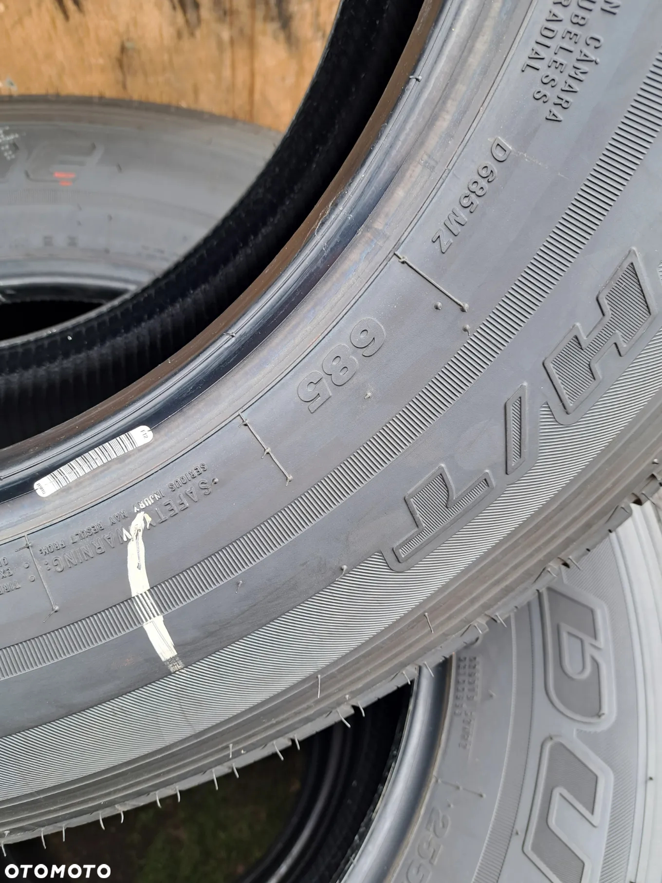 Opony letnie BRIDGESTONE Dueler H/T 685 255/70R18 113T  DOT 2922 2022 Rok 5 Sztuk - 6