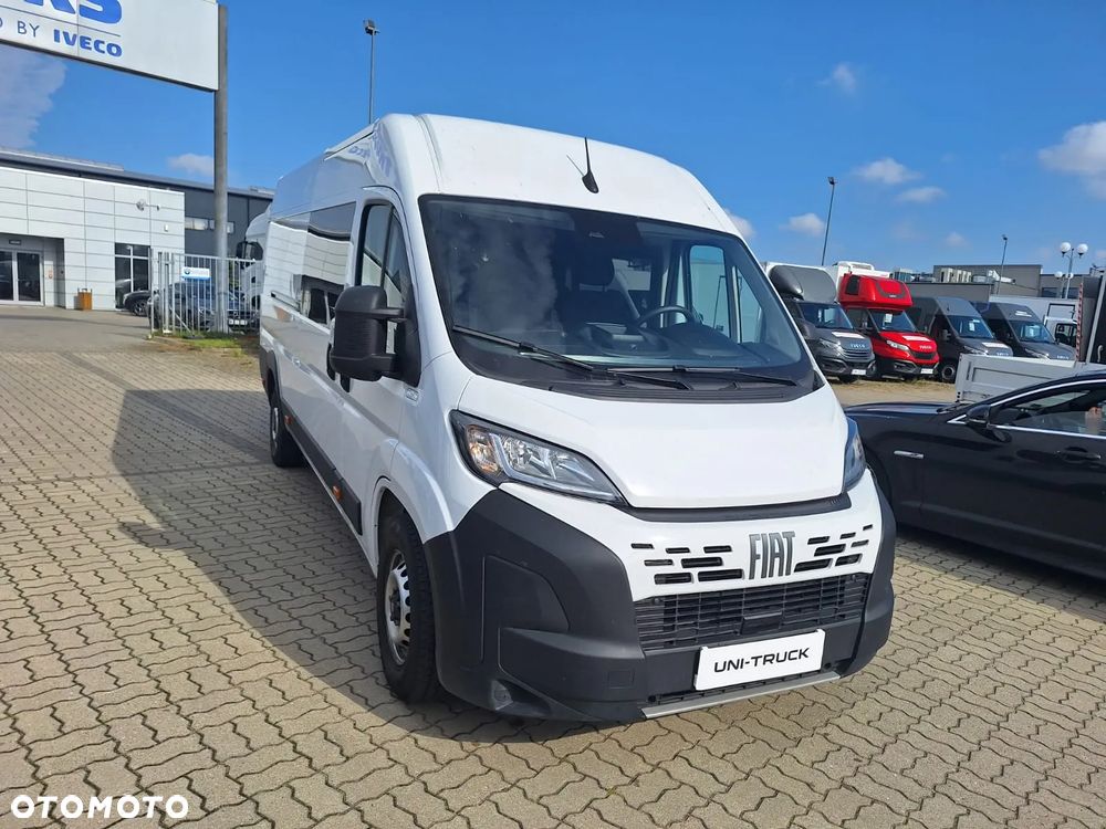 Fiat Ducato L4H2 brygadówka / doka / 7 osób / hak 3t / kamera / czujniki / nowa buda - 2