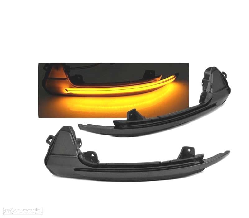 PISCAS RÉTROVISOR LED AUDI A6 C7 11-18 FUMADOS - 1