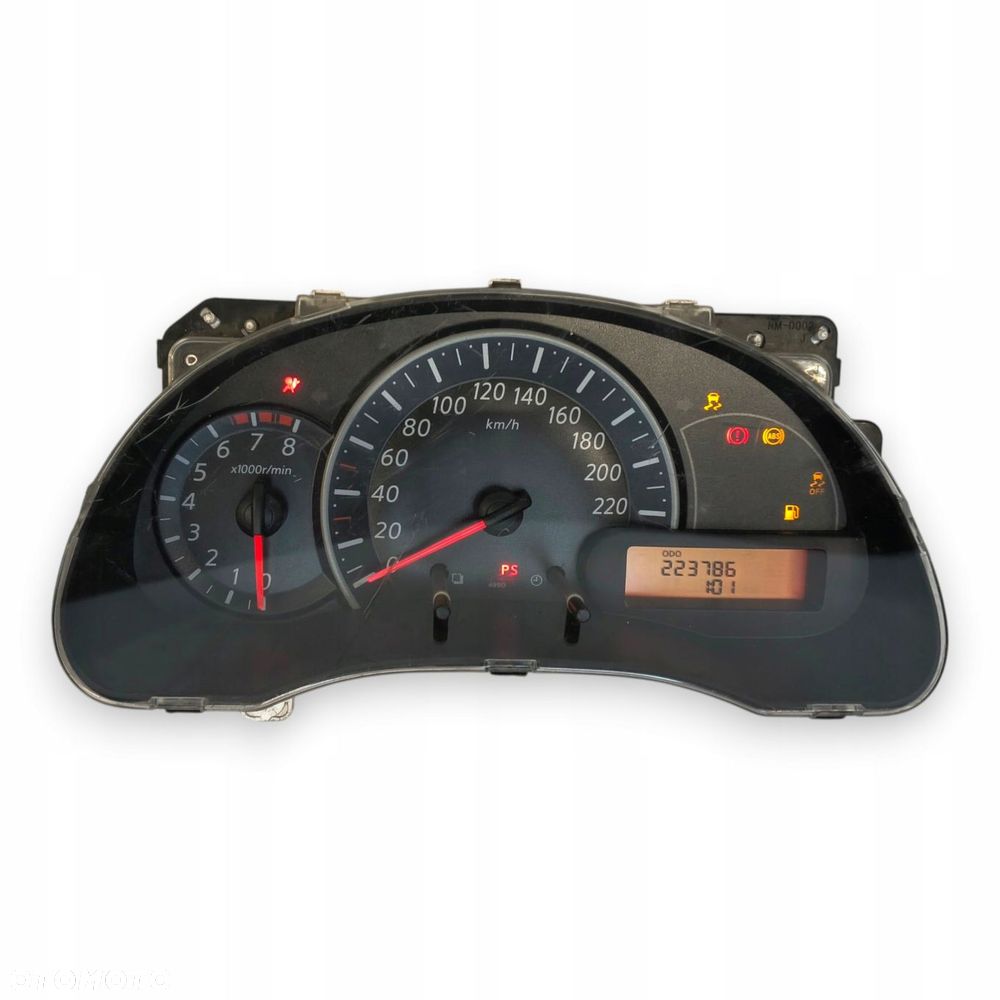 LICZNIK ZEGARY 24810-1HB0D Nissan Micra K13 1.2 12V Benzyna 223 786km eu - 1