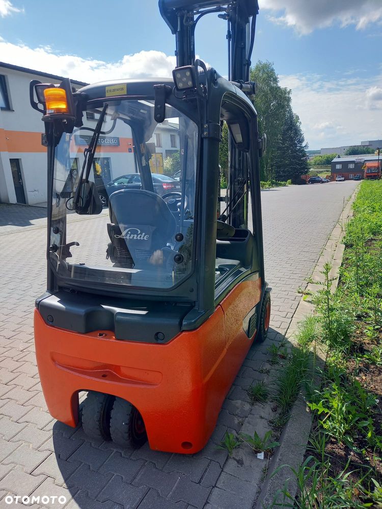 Linde E16, Triplex 6,35 m, 2015 r., 3440 mth, stan idealny! - 7