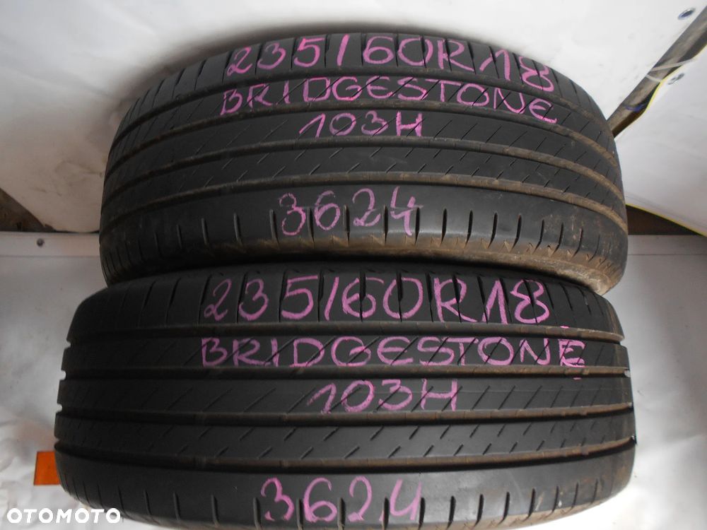 OPONY 235/60R18 BRIDGESTONE ALENZA 001 DOT 3624 7MM