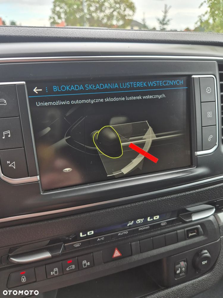 Peugeot Expert 2021r 180koni L2 Long 160Tys km SPORT Full Head-up ACC Klimatronic 2x el.drzwi Webasto Blis Led BIXenon Alu 17'' 100% Bezwypadek Stan idealny - 30