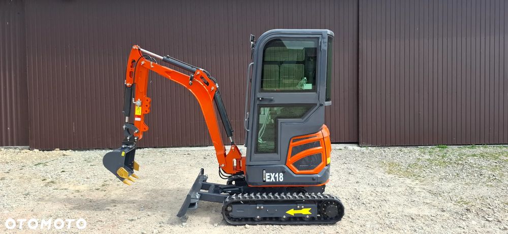 Inny Minikoparka Gąsienicowa EX18 z Silnikiem Kubota - 4