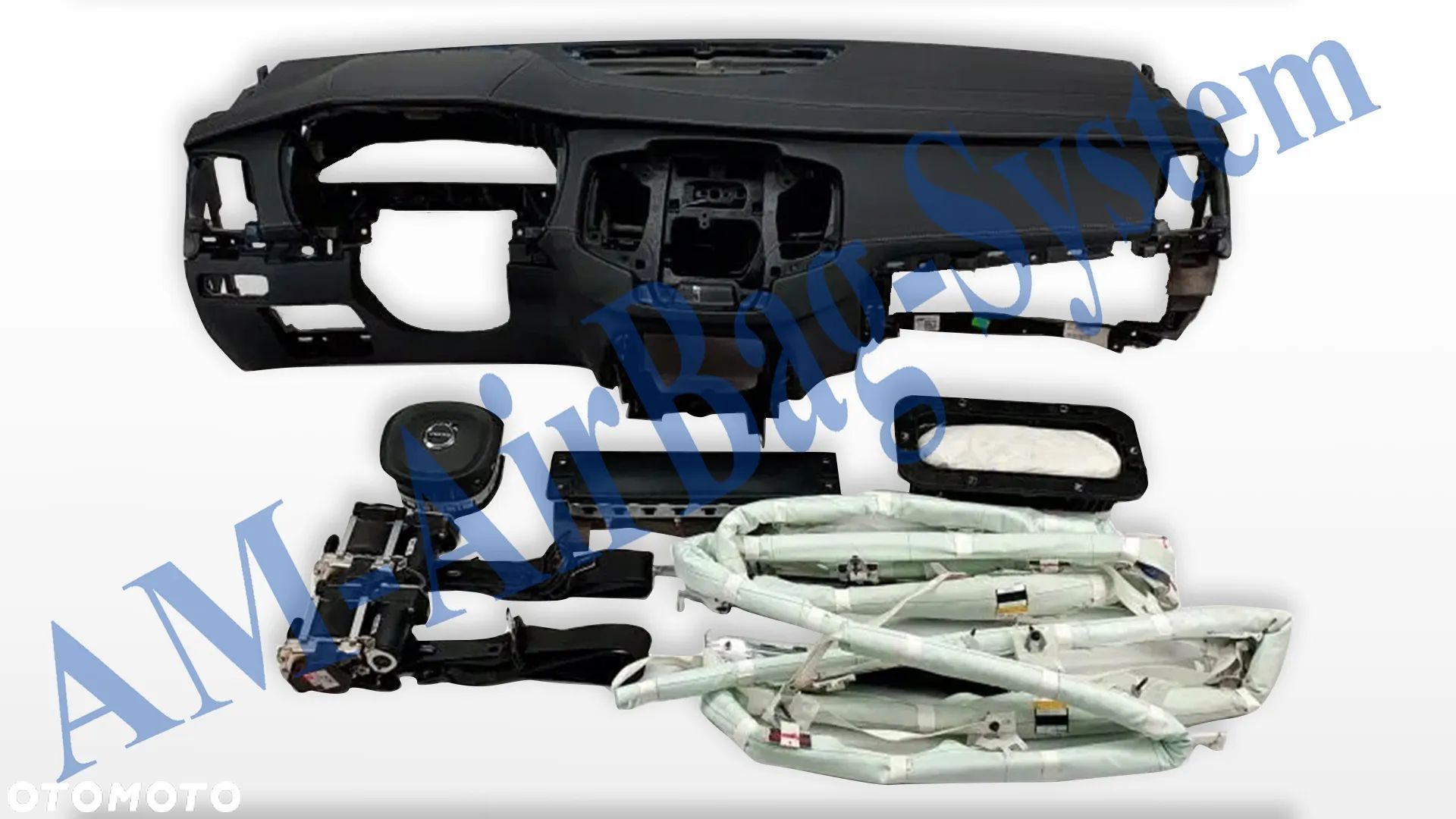 VOLVO XC90 2 II Deska Poduszki Pasy AirBag Konsola Kokpit Regeneracja Naprawa - 1