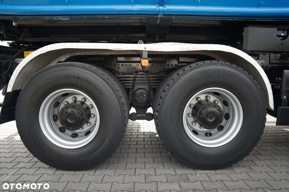 MAN TGS 33.420 / 6x4 / WYWROTKA 3 STRONNA / 2x HYDROBURTA  + HDS HIAB 158 E-2 / MAX 5 900 / AUTOMAT / EURO 6 - 28