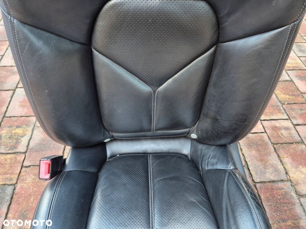 fotel lewy czarny porsche cayenne ii 7p5 - 3