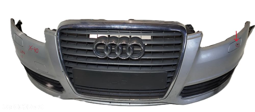 ZDERZAK PRZEDNI PRZÓD GRILL AUDI A6 C6 LIFT 08-11 S-LINE SPRYSKI - 1