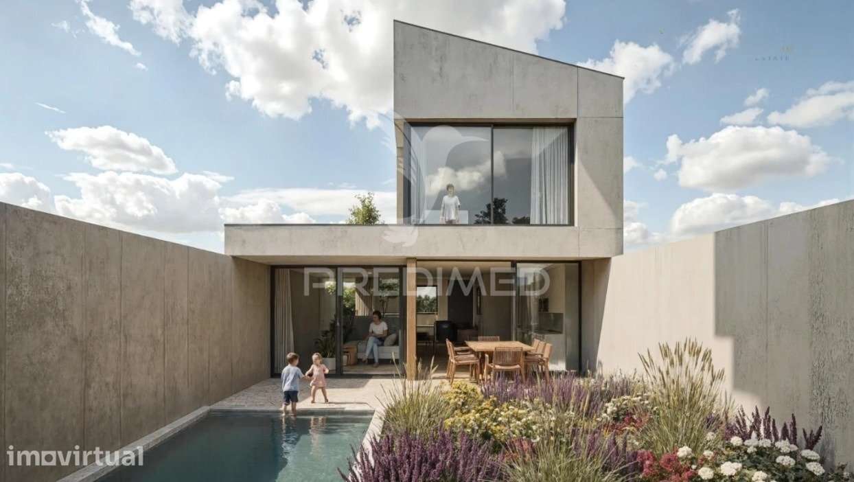 Moradia T4 de Arquitetura Contemporânea na Madalena, Vila Nova de G... - Grande imagem: 2/3