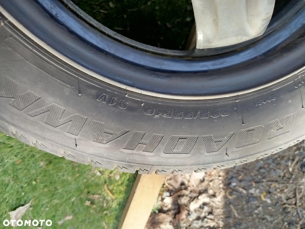 Koła Renault 4x100 6Jx16 ET37 Firestone 205/55R16 91V 4x90% bieżnika Gotowe do zalozenia - 9