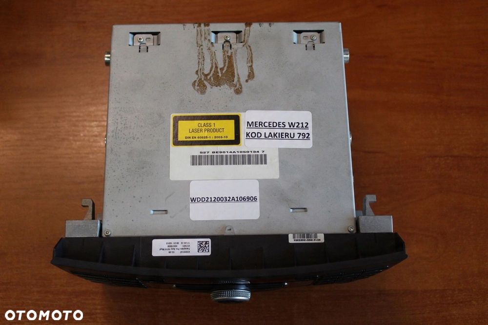 RADIO CD NAWIGACJA MERCEDES W212 A2129008408 A2129018802 A2129028403 - 2