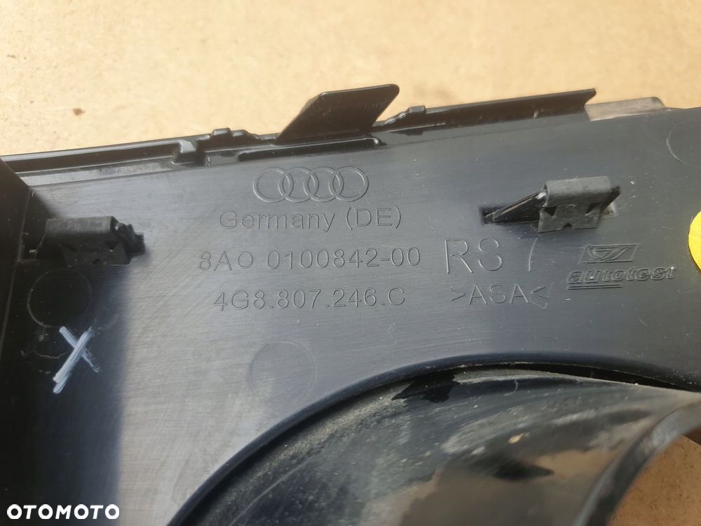 KRATKA ZDERZAKA PRAWA AUDI RS7 4G8807246C - 6