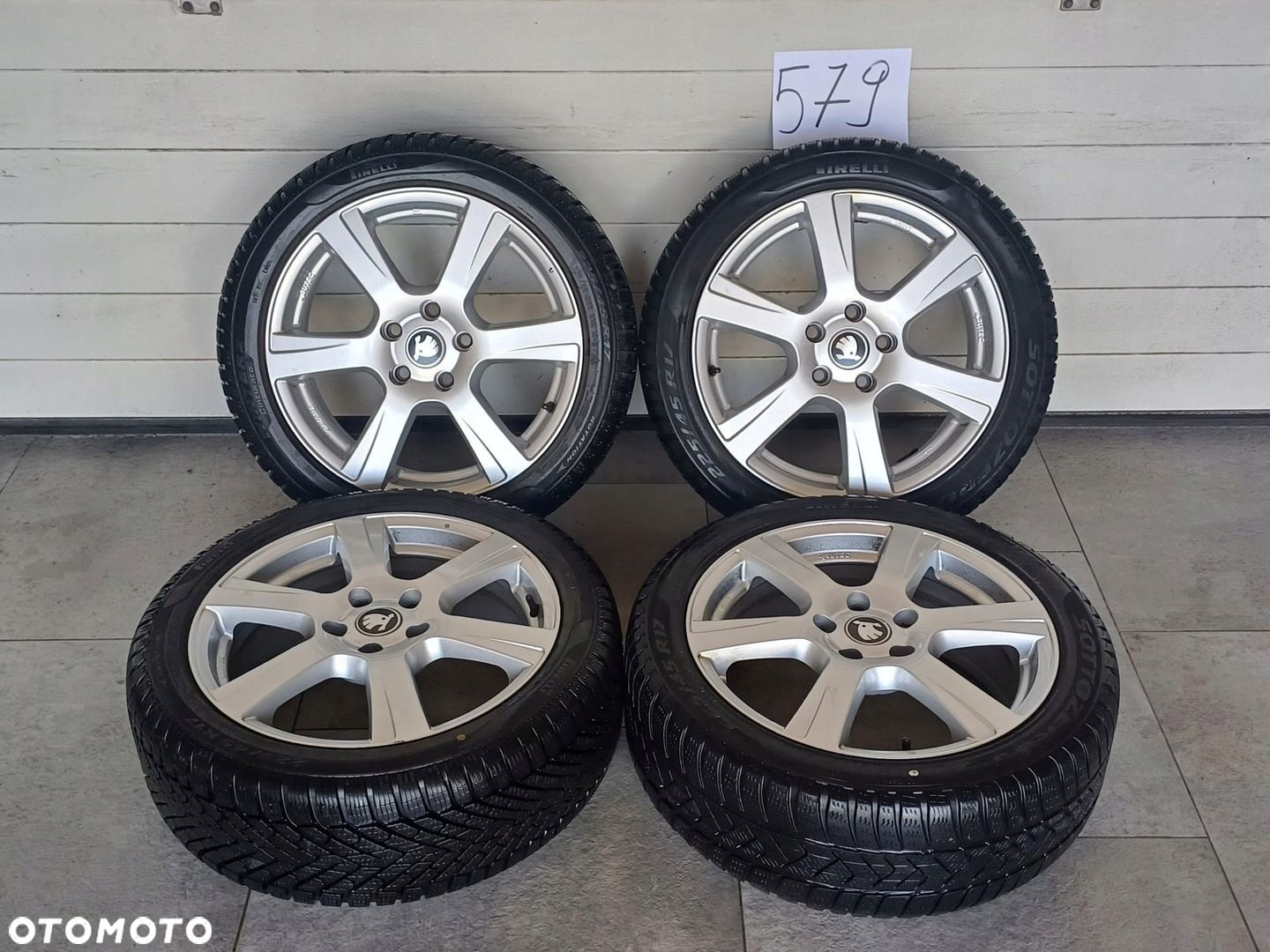 NR 579 Koła Zimowe AlufelgiSkoda Octavia 225/45/17 Pirelli - 1