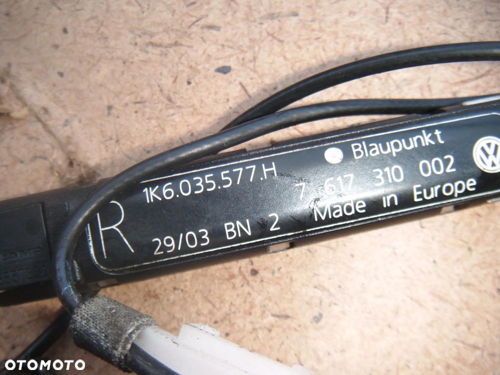 vw golf v wzmacniacz antenowy 1k6035577h - 2