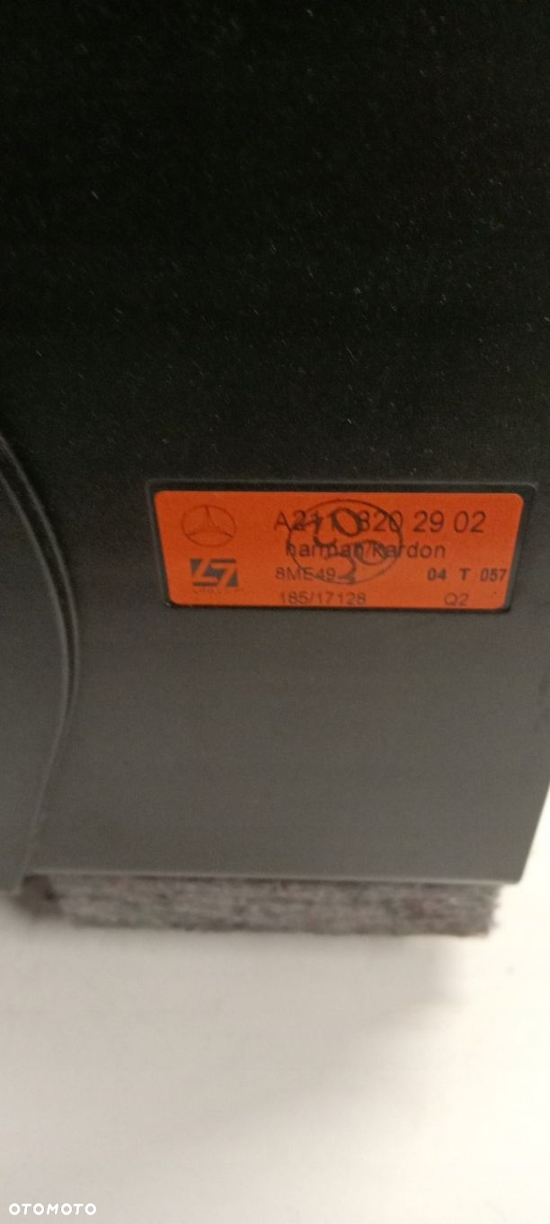 Głośnik harman A2118202902 MERCEDES W211 03 - 3