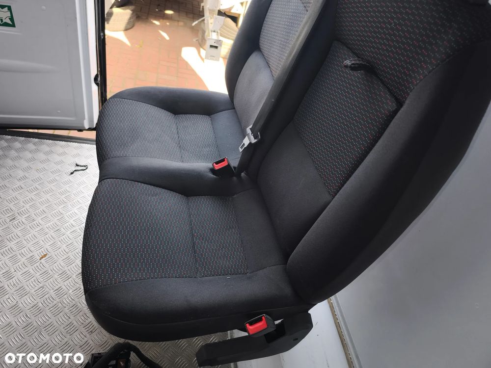 Fotel ławka dwójka pasażera Citroen Jumper Peugeot Boxer Ducato III Lift 2006-2024 - 4