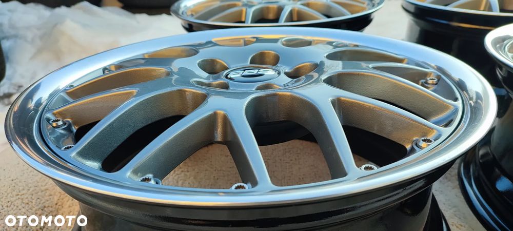 Felgi Aluminiowe Skręcane 2-TLG Oryg. Vw Golf IV BBS RS 771 Jubi 16 Cali 5x100 6,5Jx16 Et42 Grafit + Poerka  Bdb !!!  Starogard Gdański - 9
