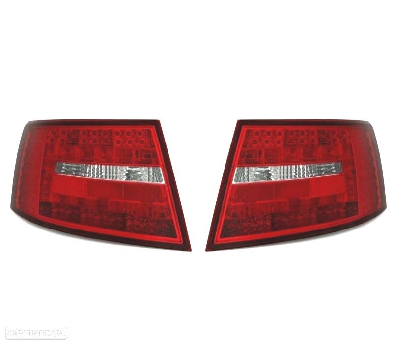 FAROLINS TRASEIROS LED PARA AUDI A6 4F 04-08 - 5