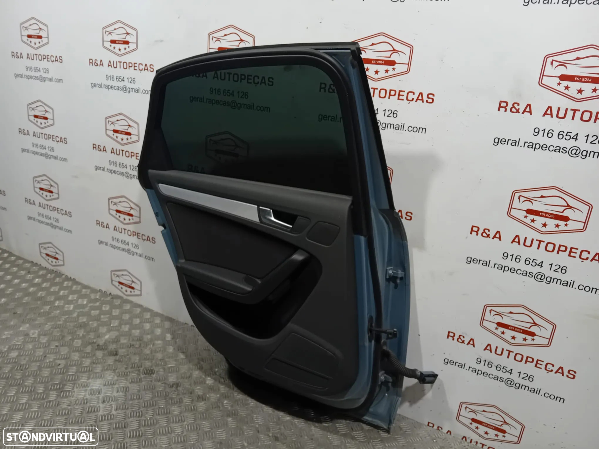 Porta Trás Traseira Esquerda Audi A4 B8 Original - 8