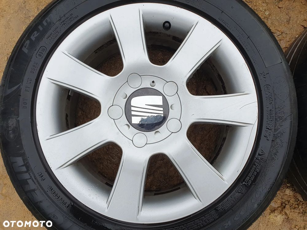 SEAT 16 5x112 KOŁA LETNIE FELGI ALUMINIOWE RONAL R16 6.5J ET50 ALUFELGI 5P0601025B TOLEDO III ALTEA LEON - 3