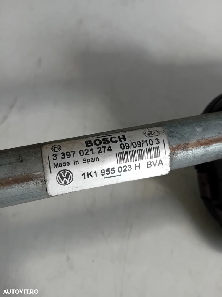 Ansamblu Motoras Stergatoare Vw Golf 6 VI Jetta Octavia 2 1K1955023H Volan Stanga Motor 1.6 Tdi CAY - 7